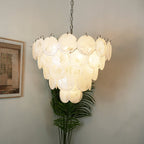 Aurora Lustre en Verre de Murano Blanc - Neutralighting