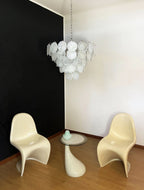 Aurora Lustre en Verre de Murano Blanc - Neutralighting
