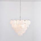 Aurora Lustre en Verre de Murano Blanc - Neutralighting