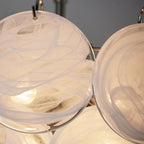Aurora Lustre en Verre de Murano Blanc - Neutralighting