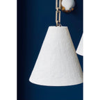 Zavelila Suspension Métal Plâtre Blanc Minimaliste - Neutralighting