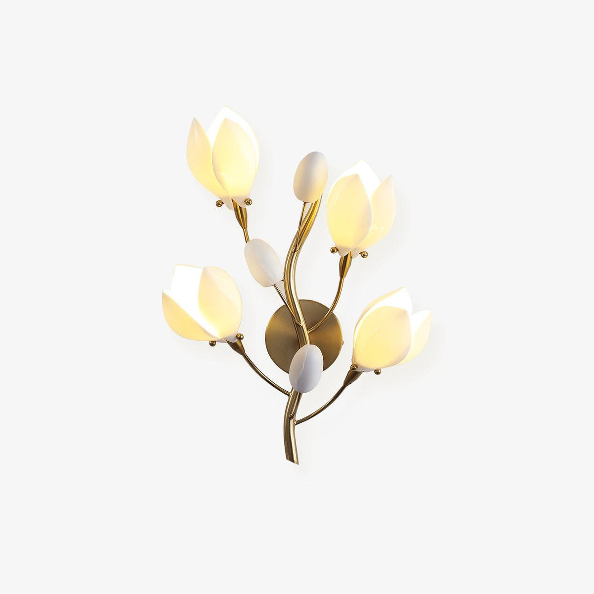 Zasila Applique Murale Céramique Magnolia Élégance - Neutralighting