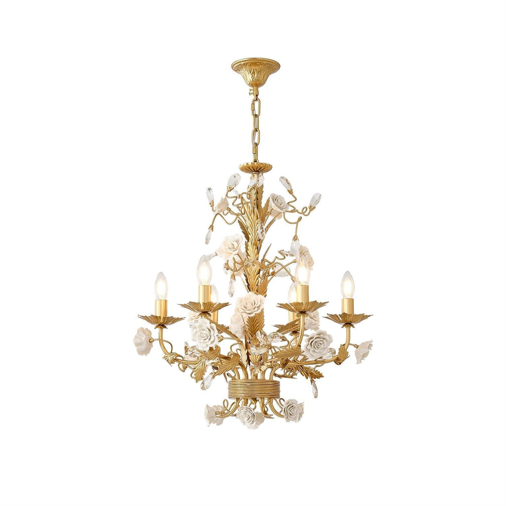 Vavenara Lustre Cristal Blanc Rose Luxe - Neutralighting