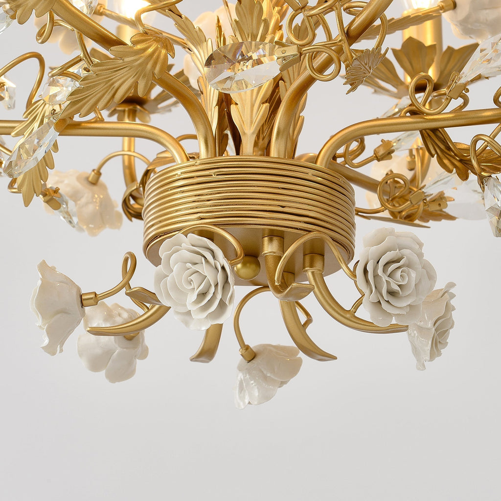 Vavenara Lustre Cristal Blanc Rose Luxe - Neutralighting