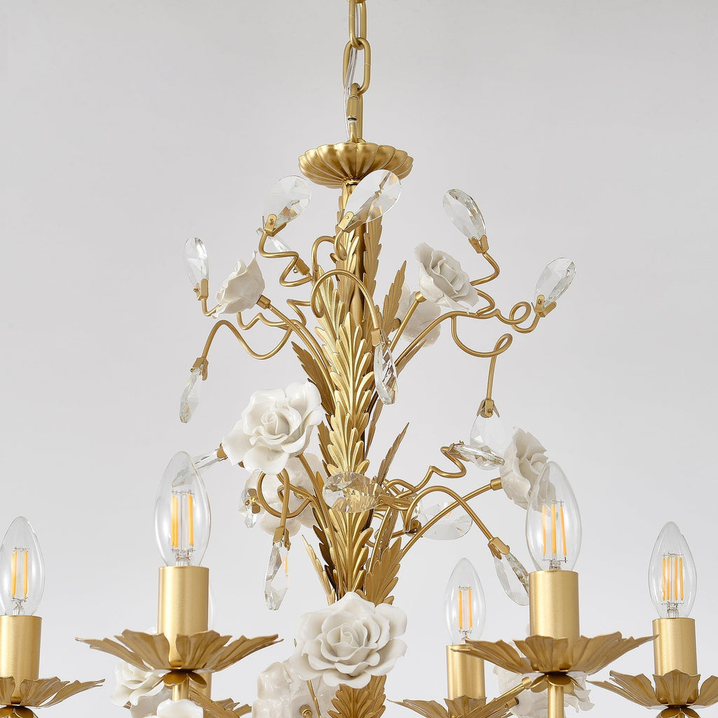 Vavenara Lustre Cristal Blanc Rose Luxe - Neutralighting