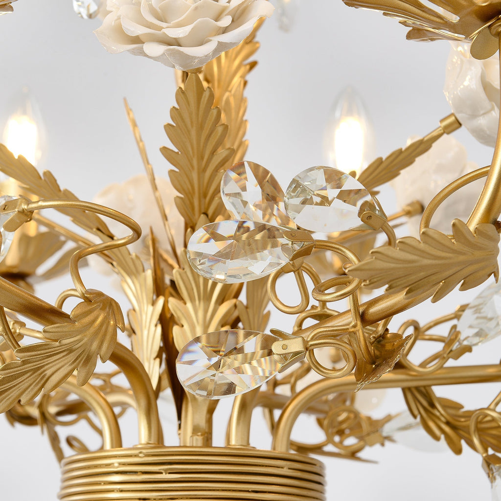 Vavenara Lustre Cristal Blanc Rose Luxe - Neutralighting