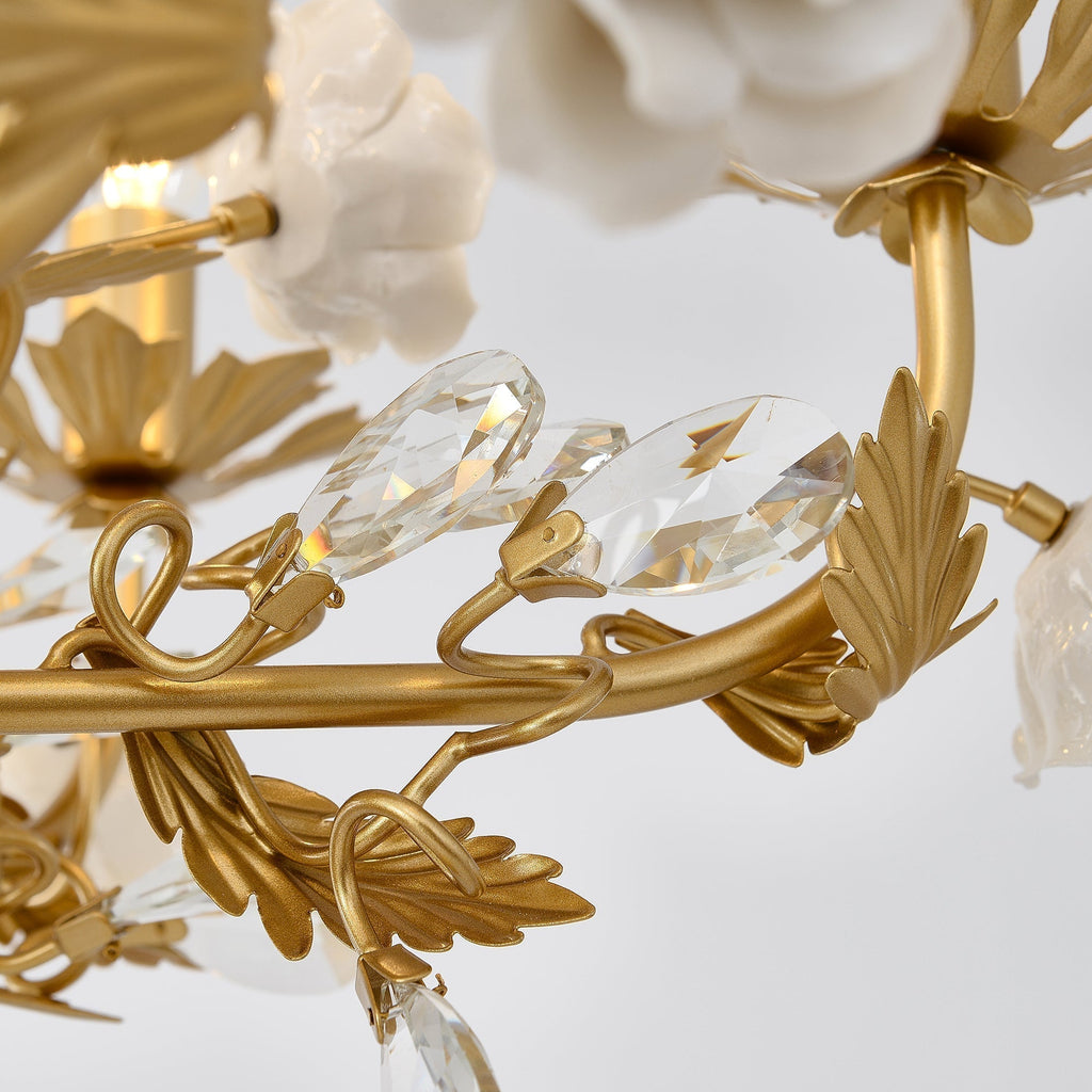Vavenara Lustre Cristal Blanc Rose Luxe - Neutralighting