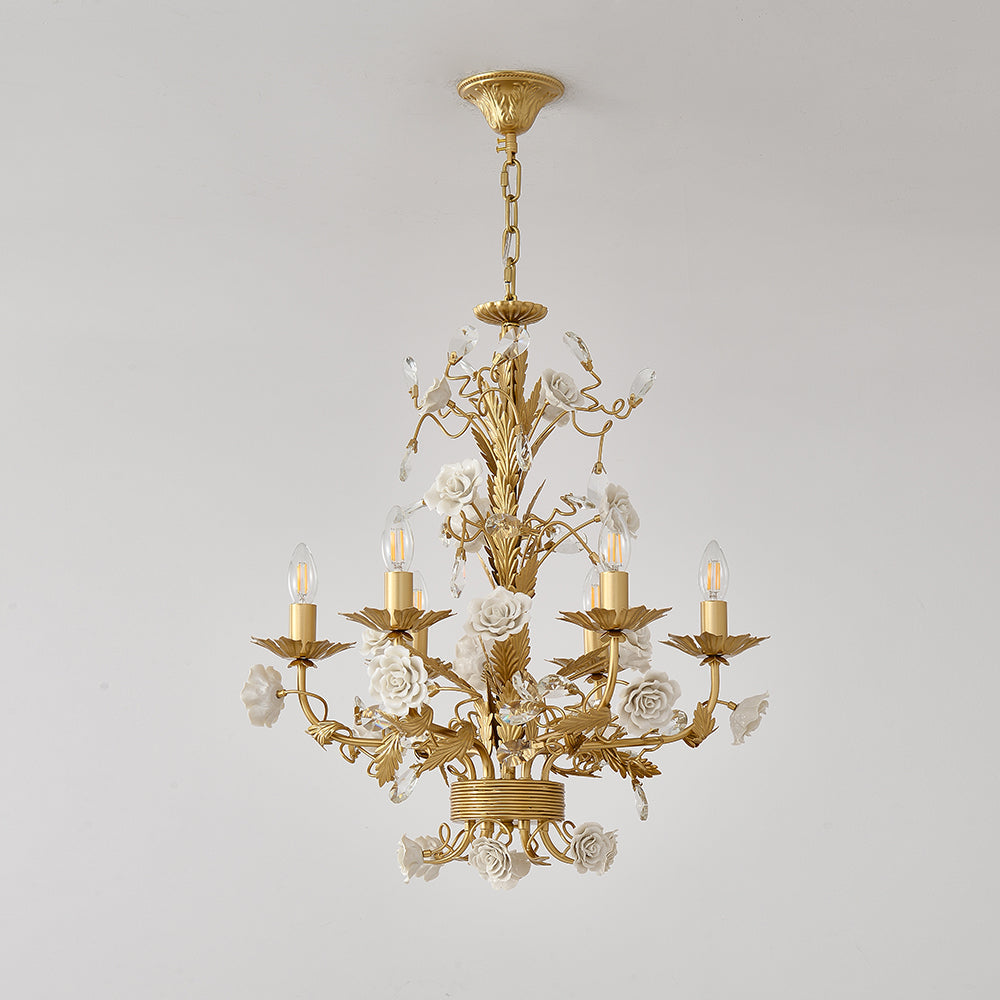 Vavenara Lustre Cristal Blanc Rose Luxe - Neutralighting
