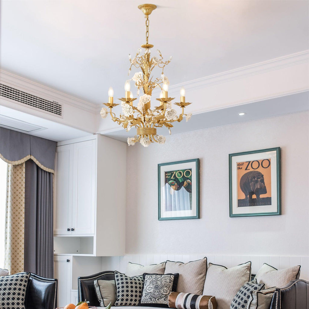 Vavenara Lustre Cristal Blanc Rose Luxe - Neutralighting