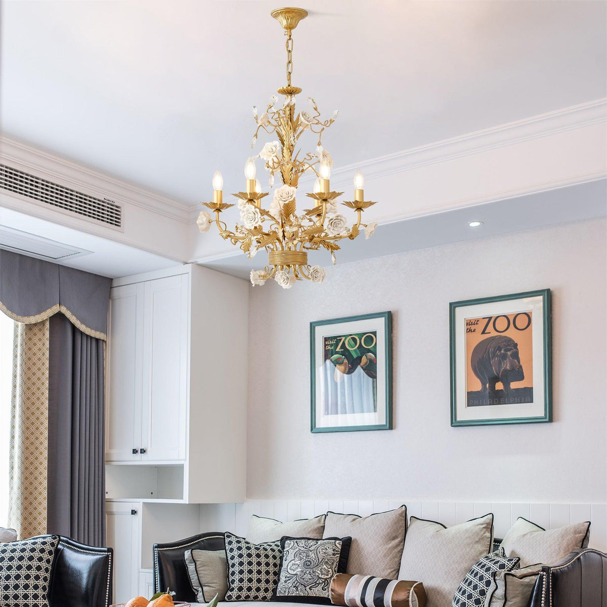 Vavenara Lustre Cristal Blanc Rose Luxe - Neutralighting