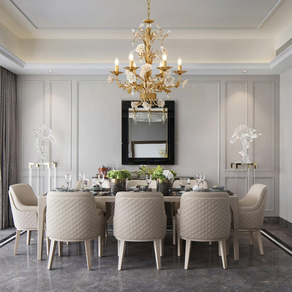 Vavenara Lustre Cristal Blanc Rose Luxe - Neutralighting