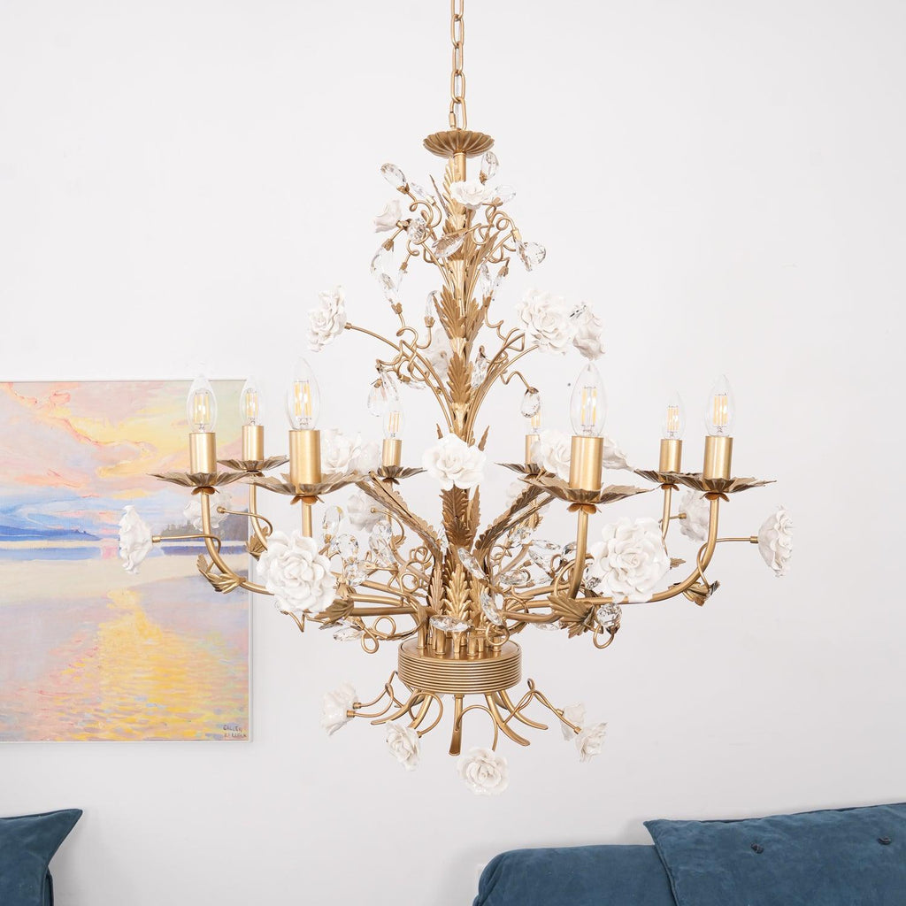 Vavenara Lustre Cristal Blanc Rose Luxe - Neutralighting