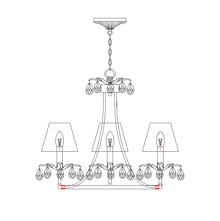 Ivsilan Lustre Cristal Laiton Industriel Vintage - Neutralighting