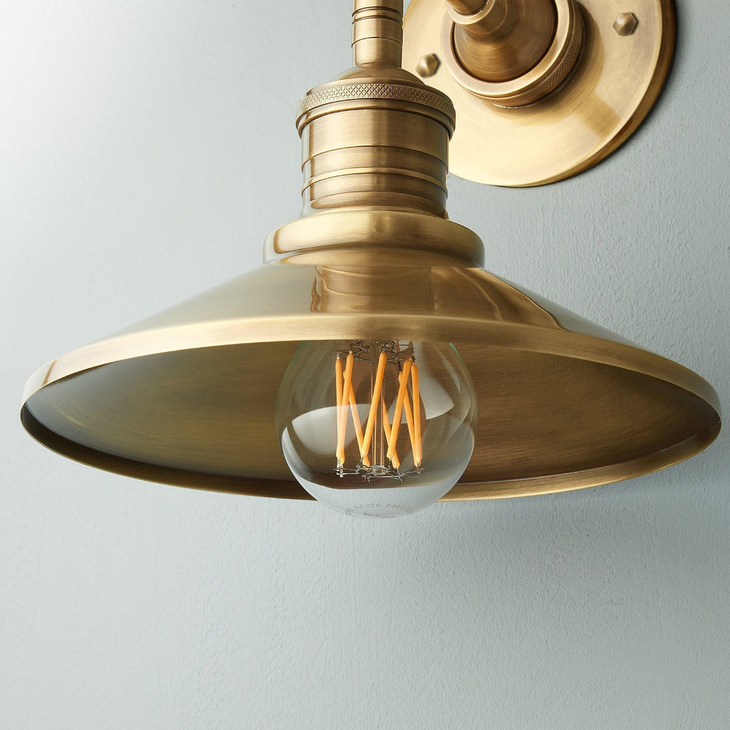 Isadora Applique Murale Intérieure en Laiton - Neutralighting