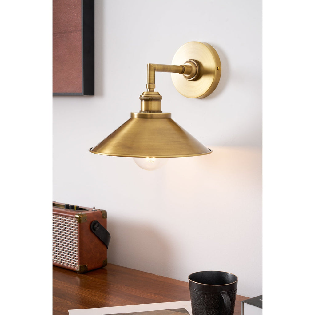 Osile Applique Murale Métal Laiton Minimaliste - Neutralighting