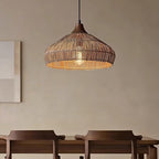 Lythean Elegance Art Rattan Wood Pendant Light - Neutralighting