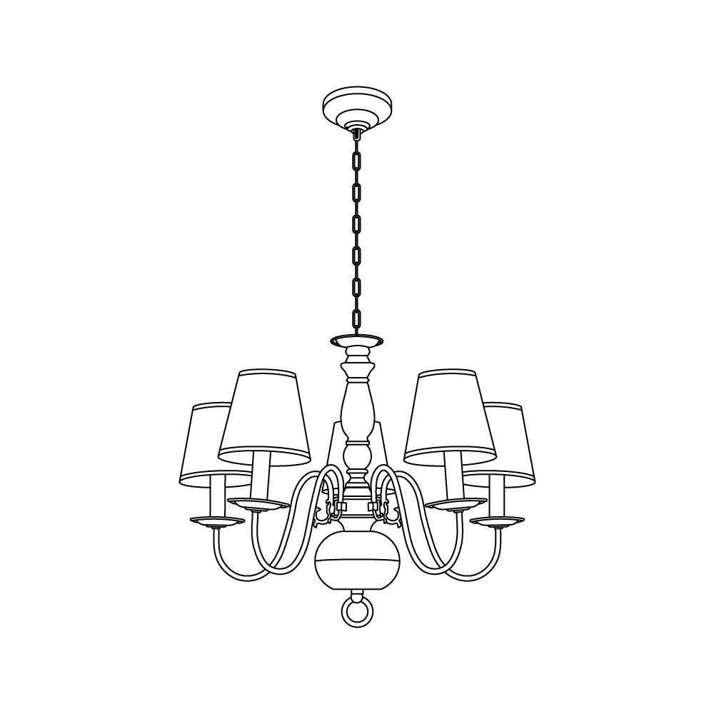 Mydorisra Lustre Métal Industriel Vintage - Neutralighting