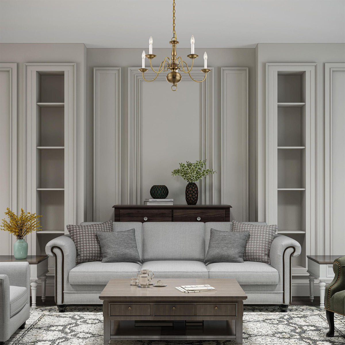 Mydorisra Lustre Métal Industriel Vintage - Neutralighting