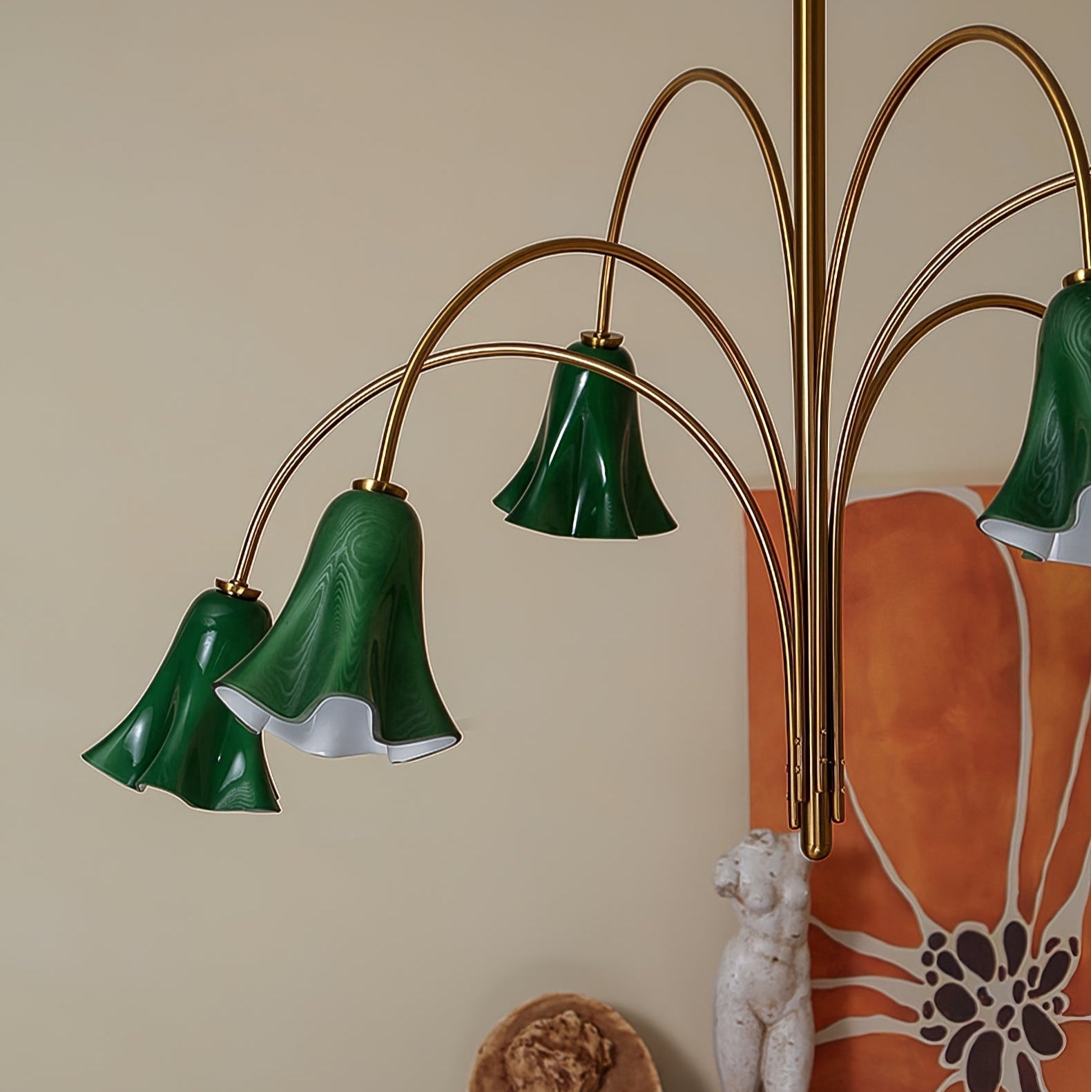 EmeraldBell Lustre Pendante en Verre - Neutralighting