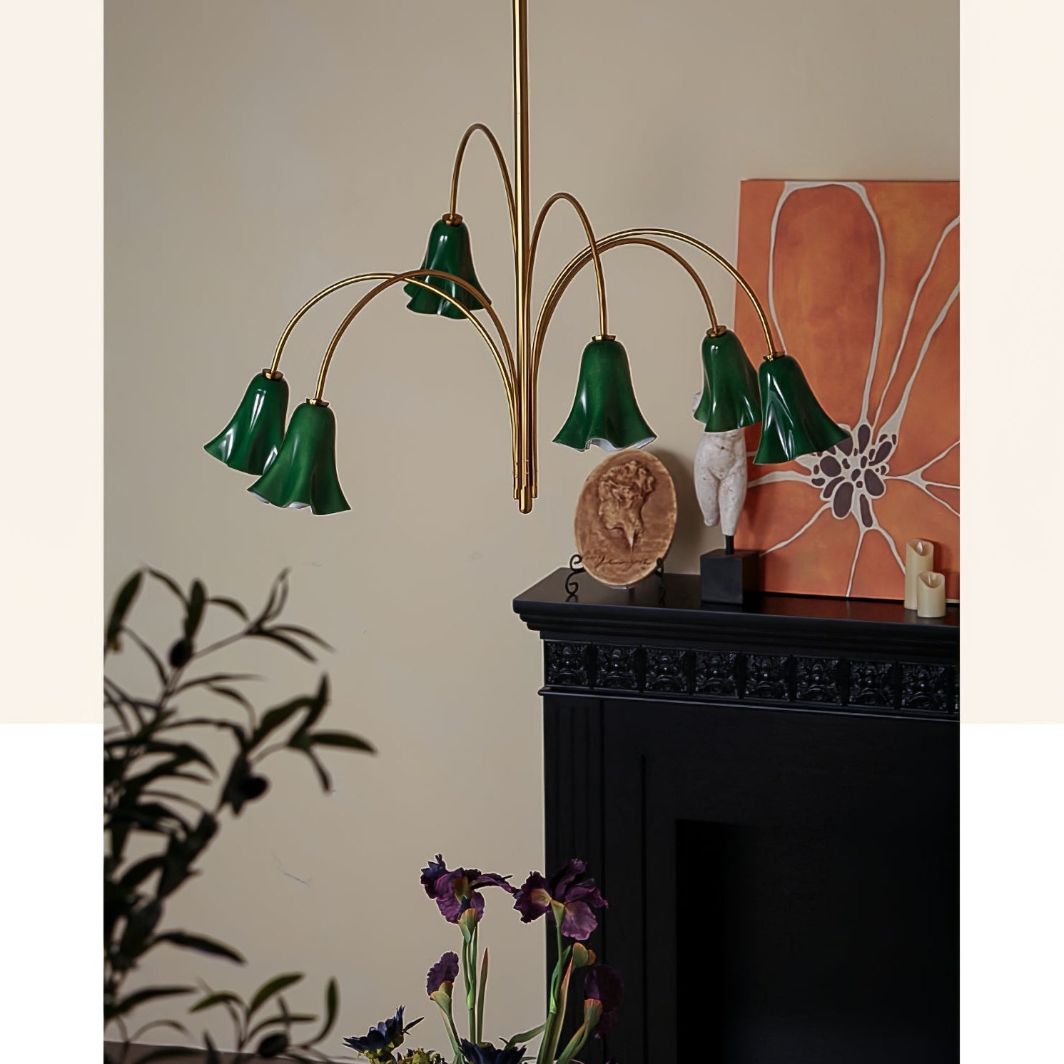 EmeraldBell Lustre Pendante en Verre - Neutralighting