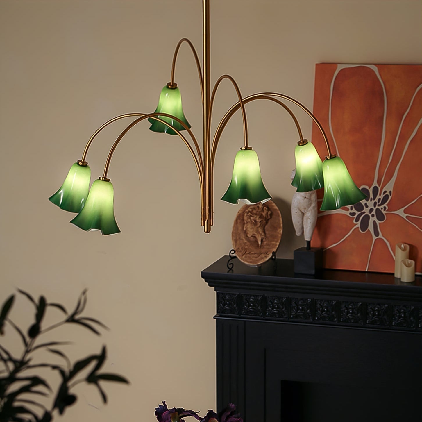 EmeraldBell Lustre Pendante en Verre - Neutralighting