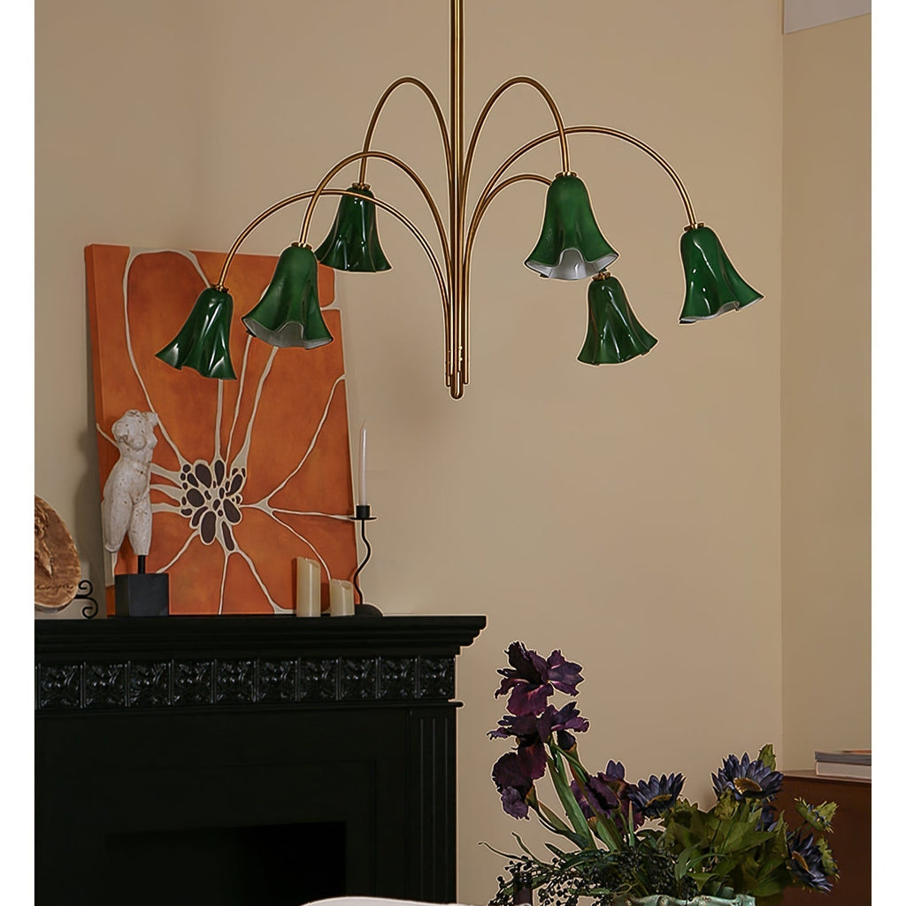 EmeraldBell Lustre Pendante en Verre - Neutralighting
