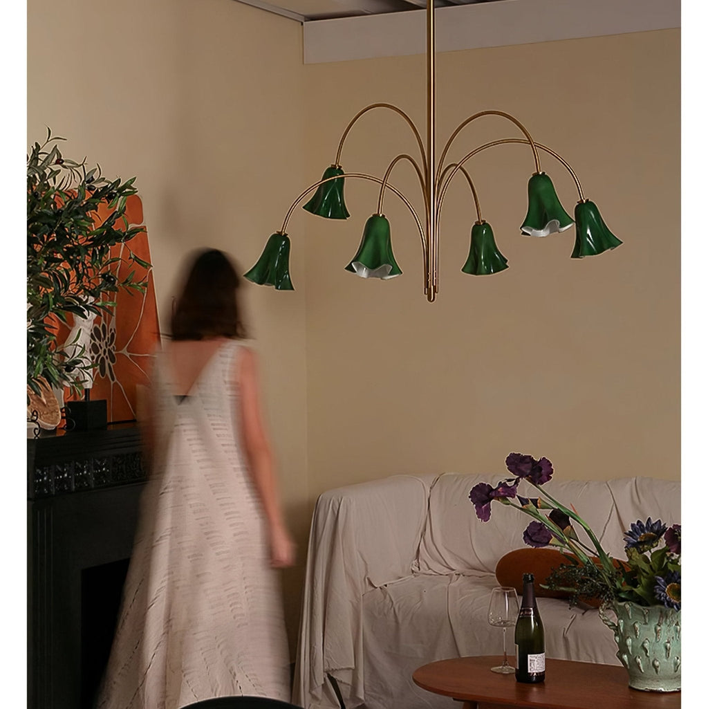 EmeraldBell Lustre Pendante en Verre - Neutralighting