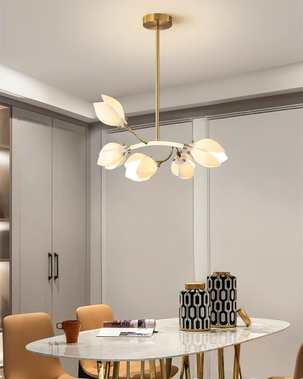 Willow Lustre Branches de Pétales Courbés en Fleur - Neutralighting