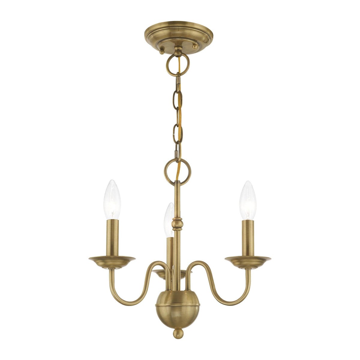 Avvarir Lustre Métal Laiton Industriel Vintage - Neutralighting