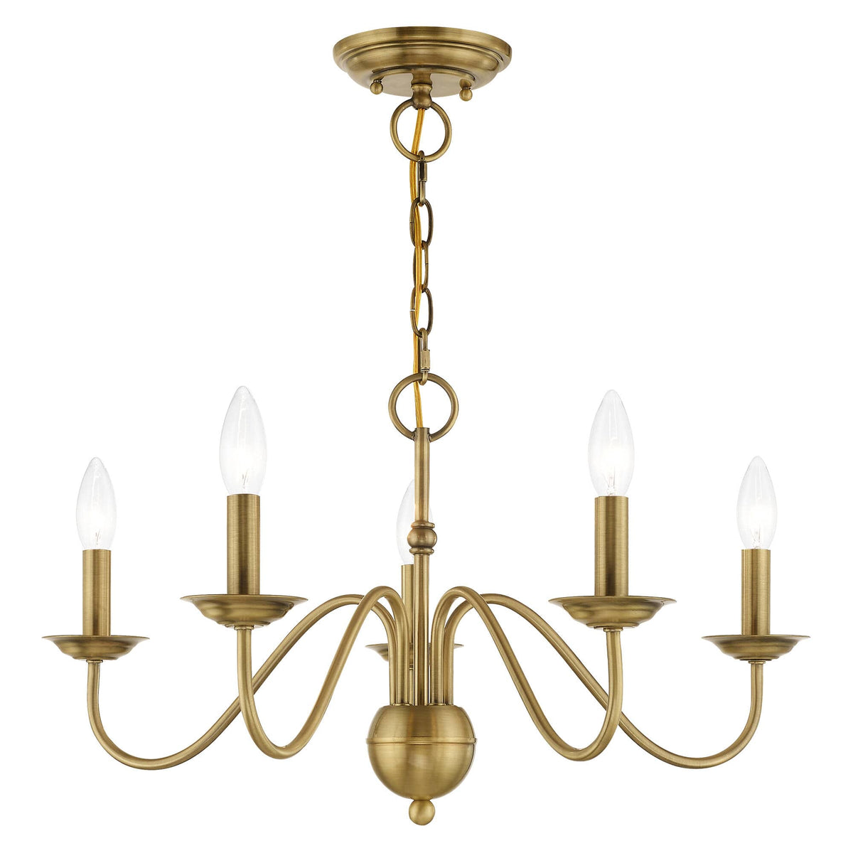 Avvarir Lustre Métal Laiton Industriel Vintage - Neutralighting