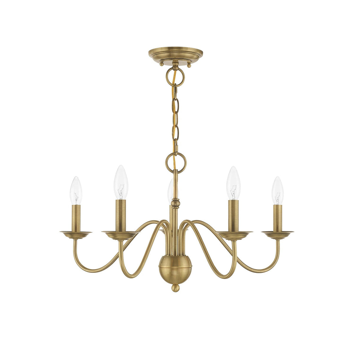 Avvarir Lustre Métal Laiton Industriel Vintage - Neutralighting