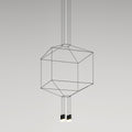 Lustra Lampe Pendante Géométrique en Fil Noir LED - Neutralighting