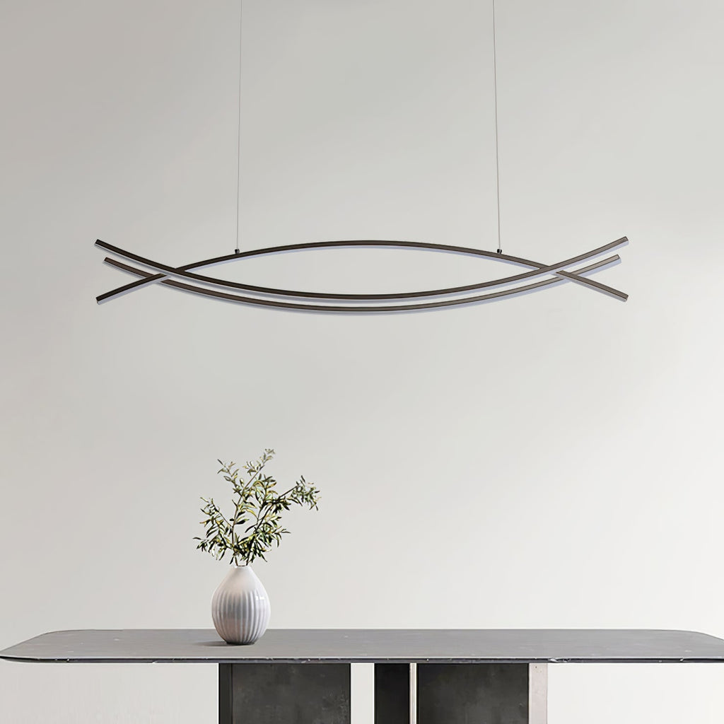 Curinis Lustre LED d'art minimaliste moderne - Neutralighting