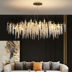 Solara Chandelier Fleur de Glycine en Cristal - Neutralighting