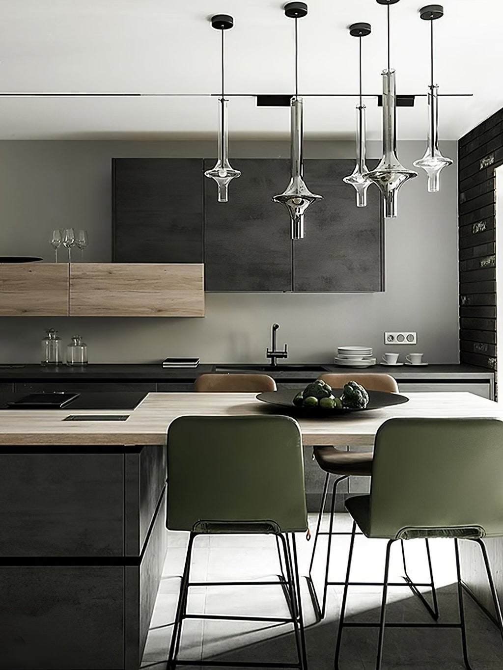 Talera Suspension Lampe en Verre Industrielle Glam - Neutralighting