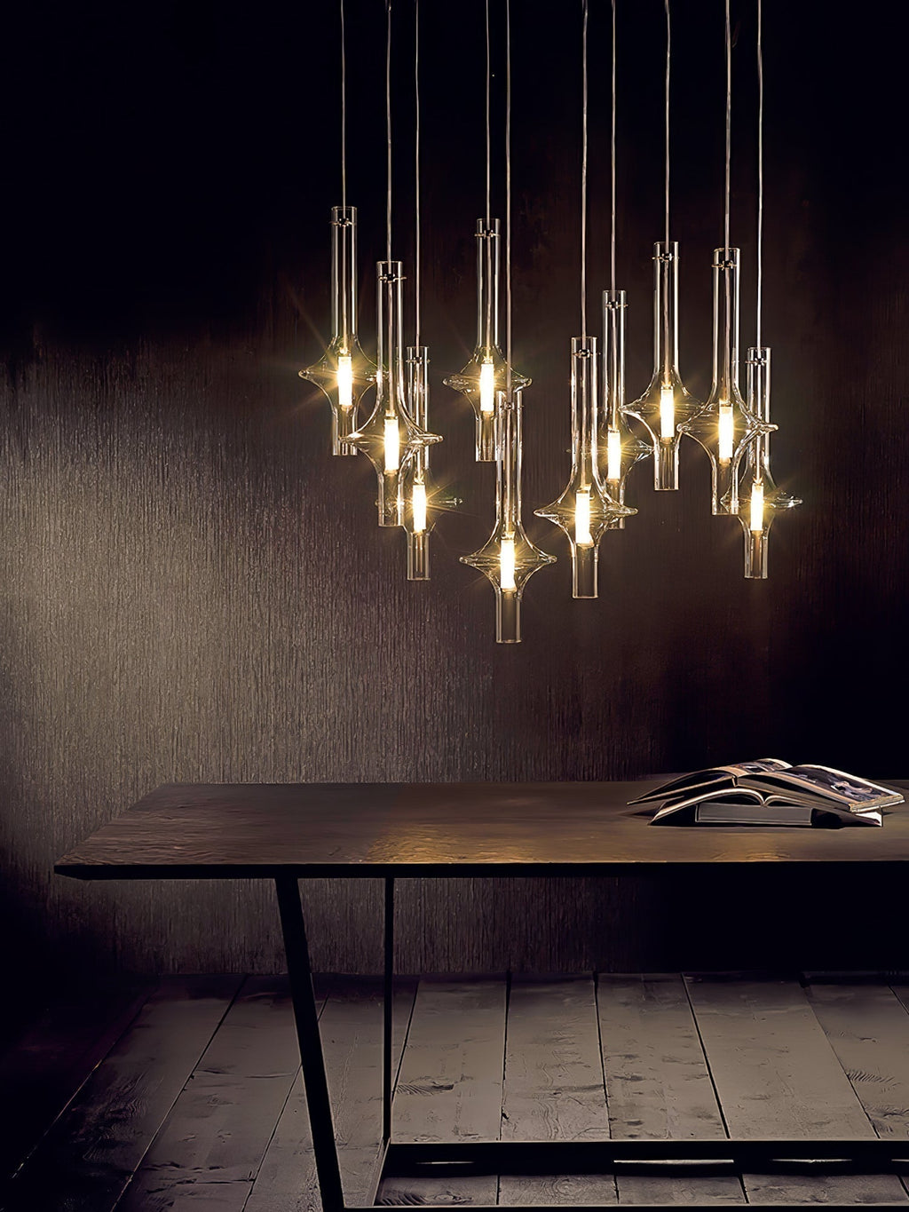 Talera Suspension Lampe en Verre Industrielle Glam - Neutralighting