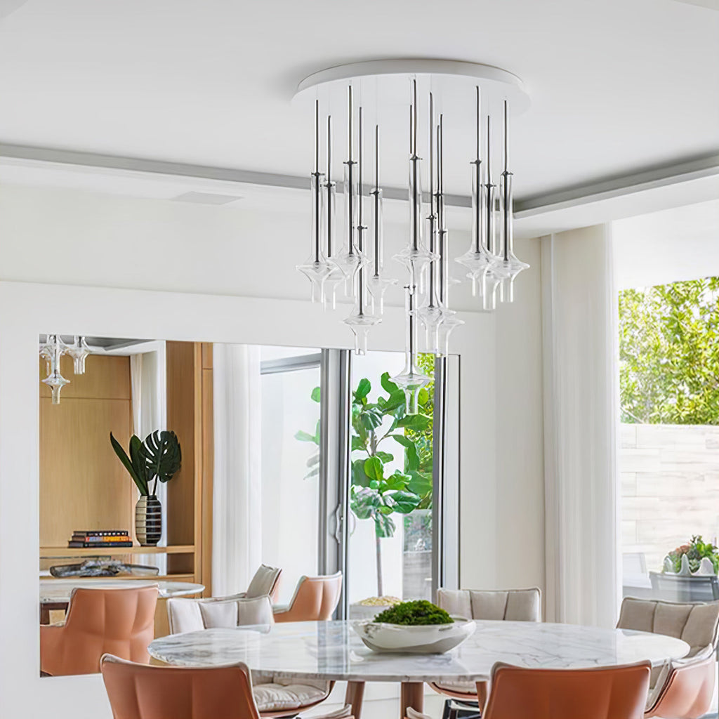 Talera Suspension Lampe en Verre Industrielle Glam - Neutralighting