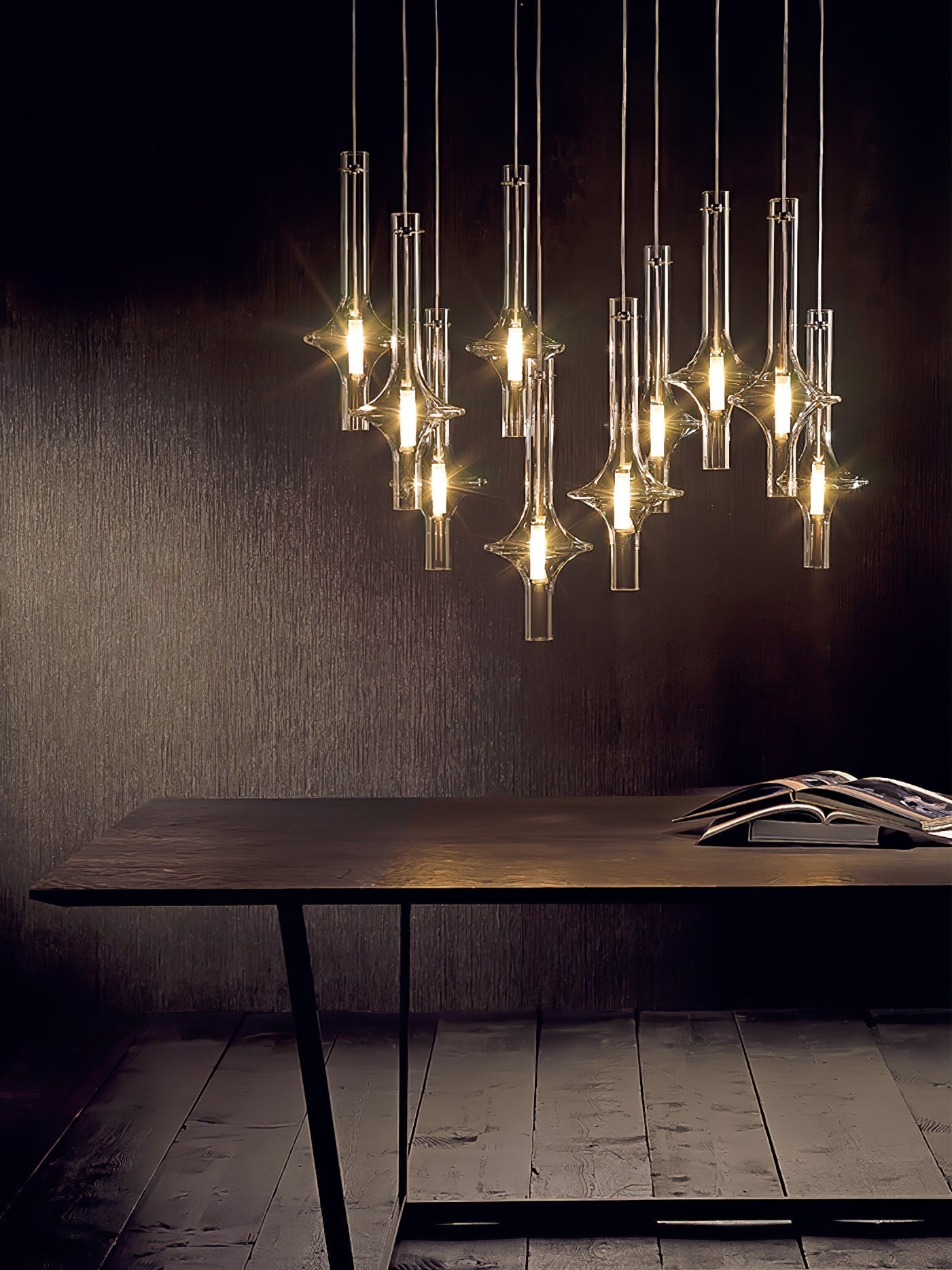 Talera Suspension Lampe en Verre Industrielle Glam - Neutralighting