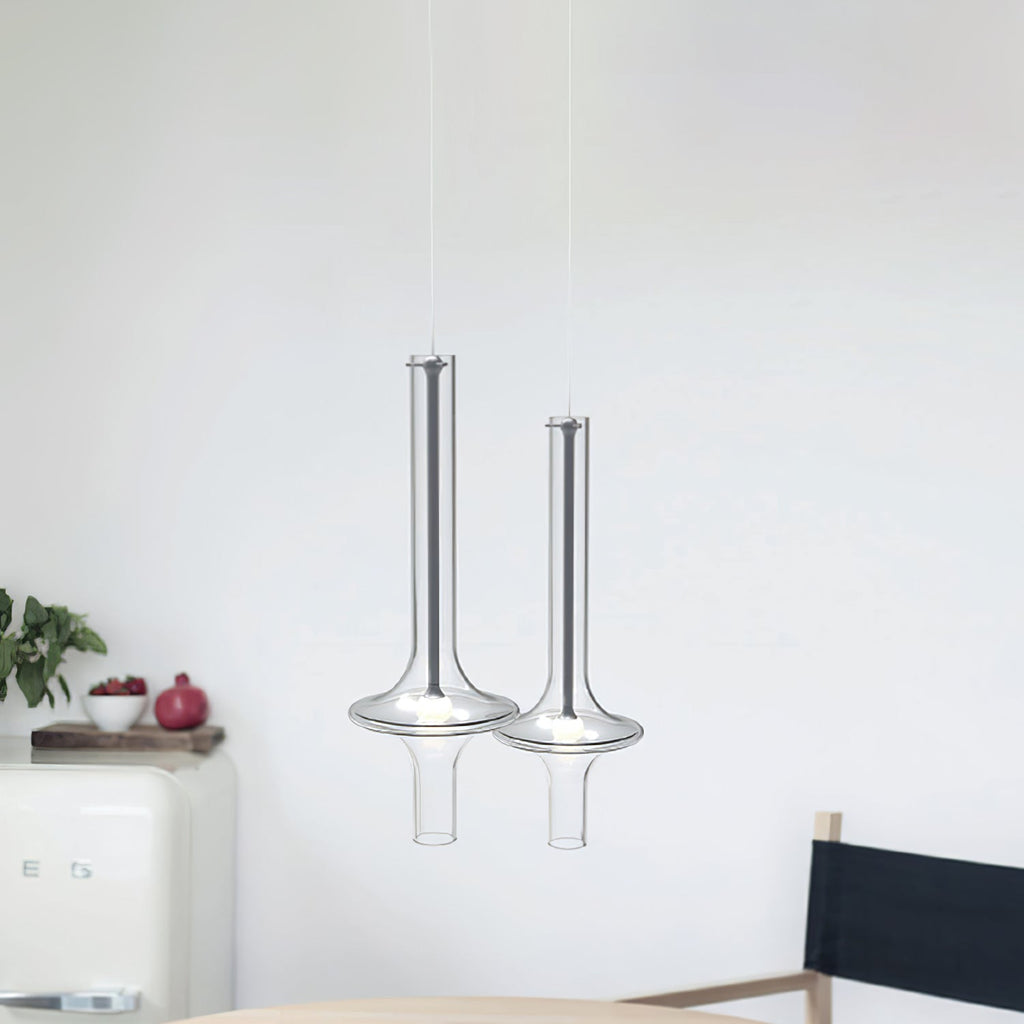 Talera Suspension Lampe en Verre Industrielle Glam - Neutralighting