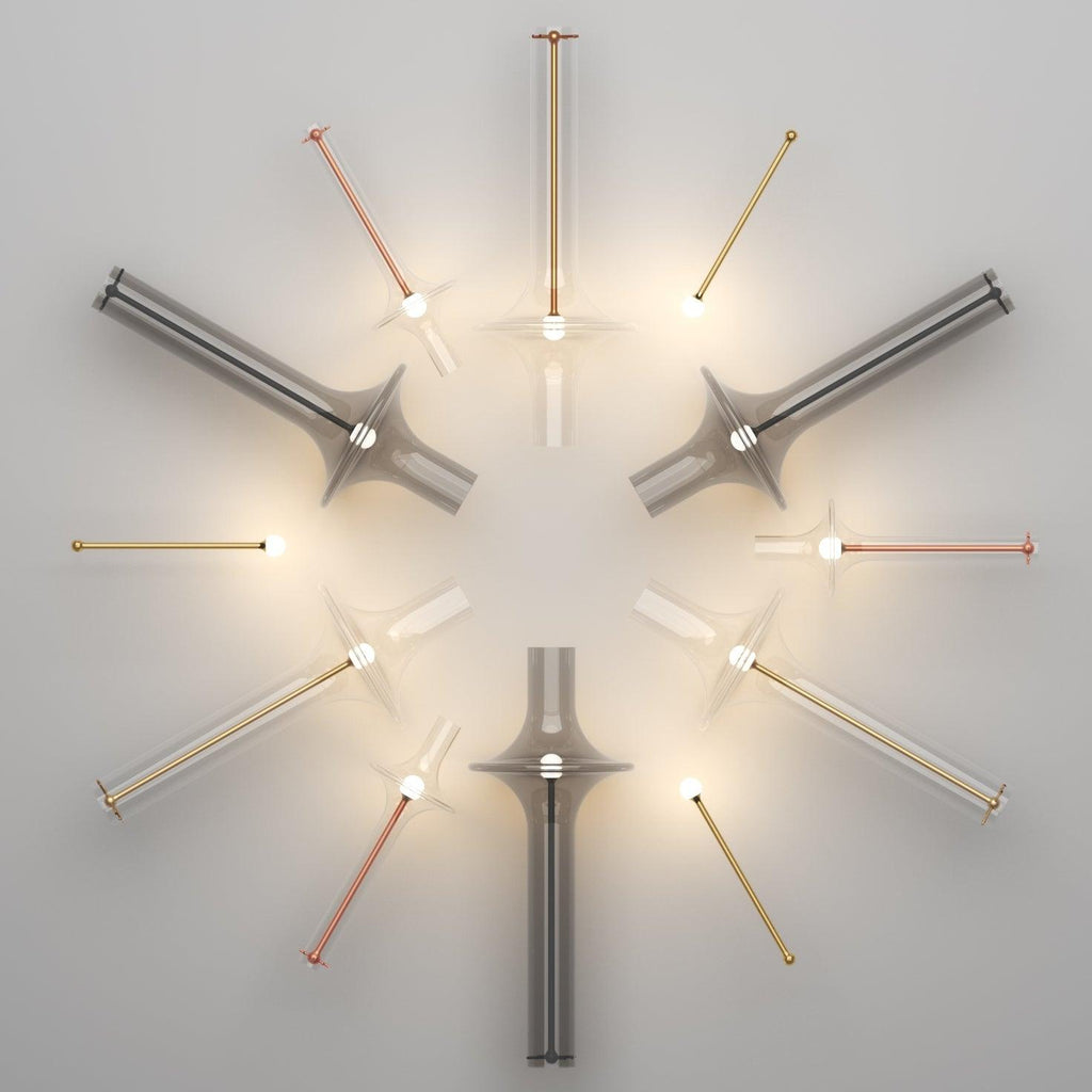 Talera Suspension Lampe en Verre Industrielle Glam - Neutralighting