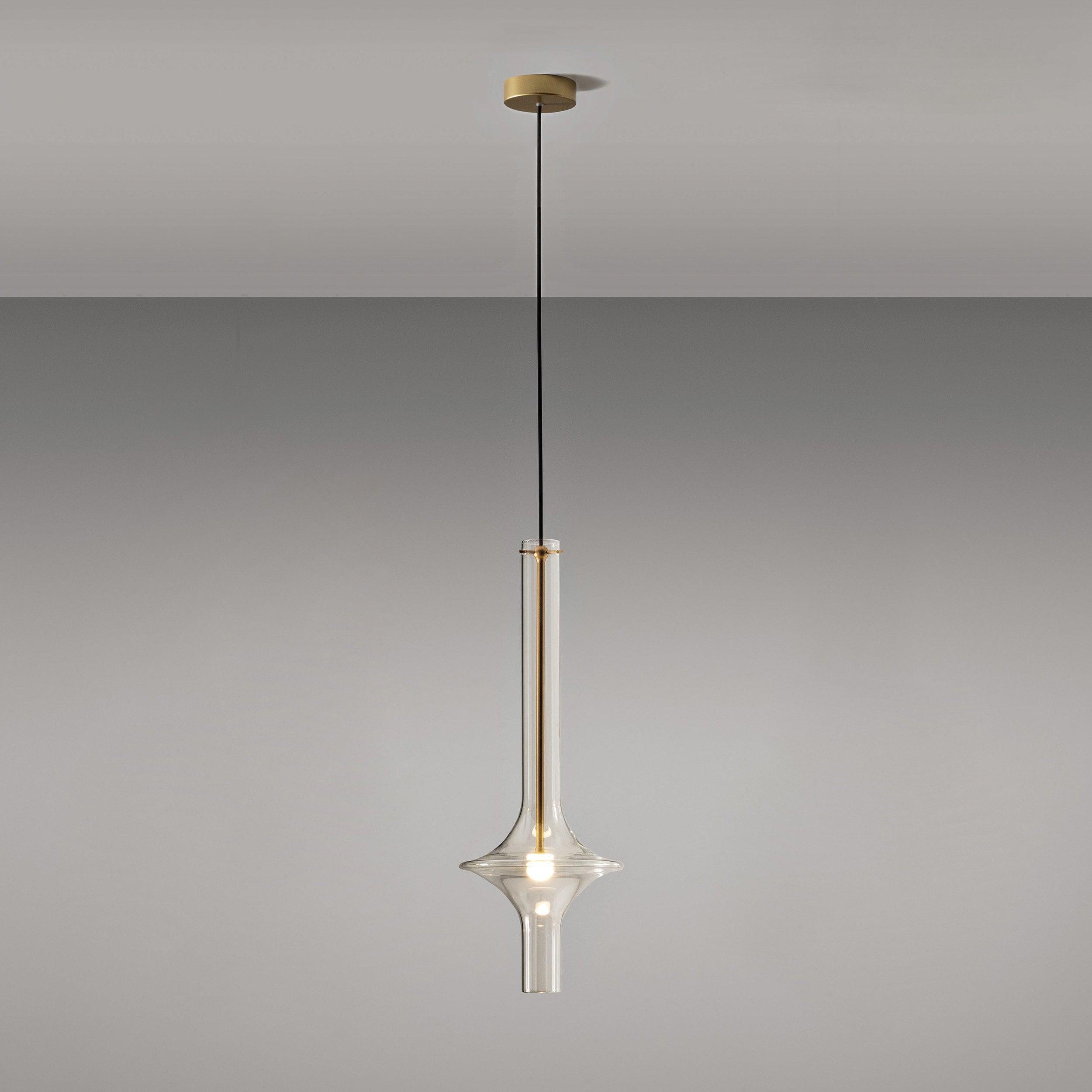 Talera Suspension Lampe en Verre Industrielle Glam - Neutralighting