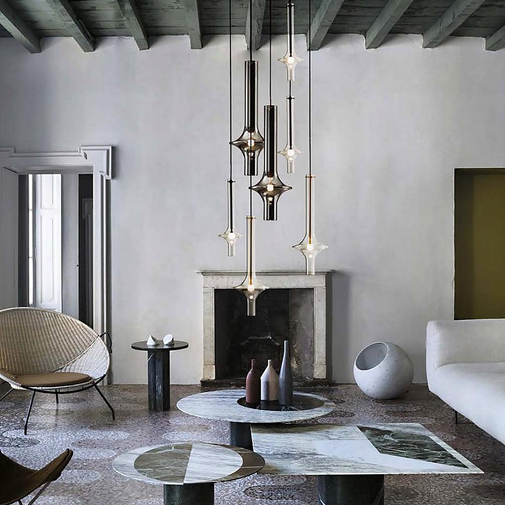 Talera Suspension Lampe en Verre Industrielle Glam - Neutralighting