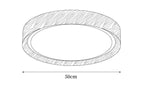 Orbis Plafonnier Rond Effet Bois - Neutralighting