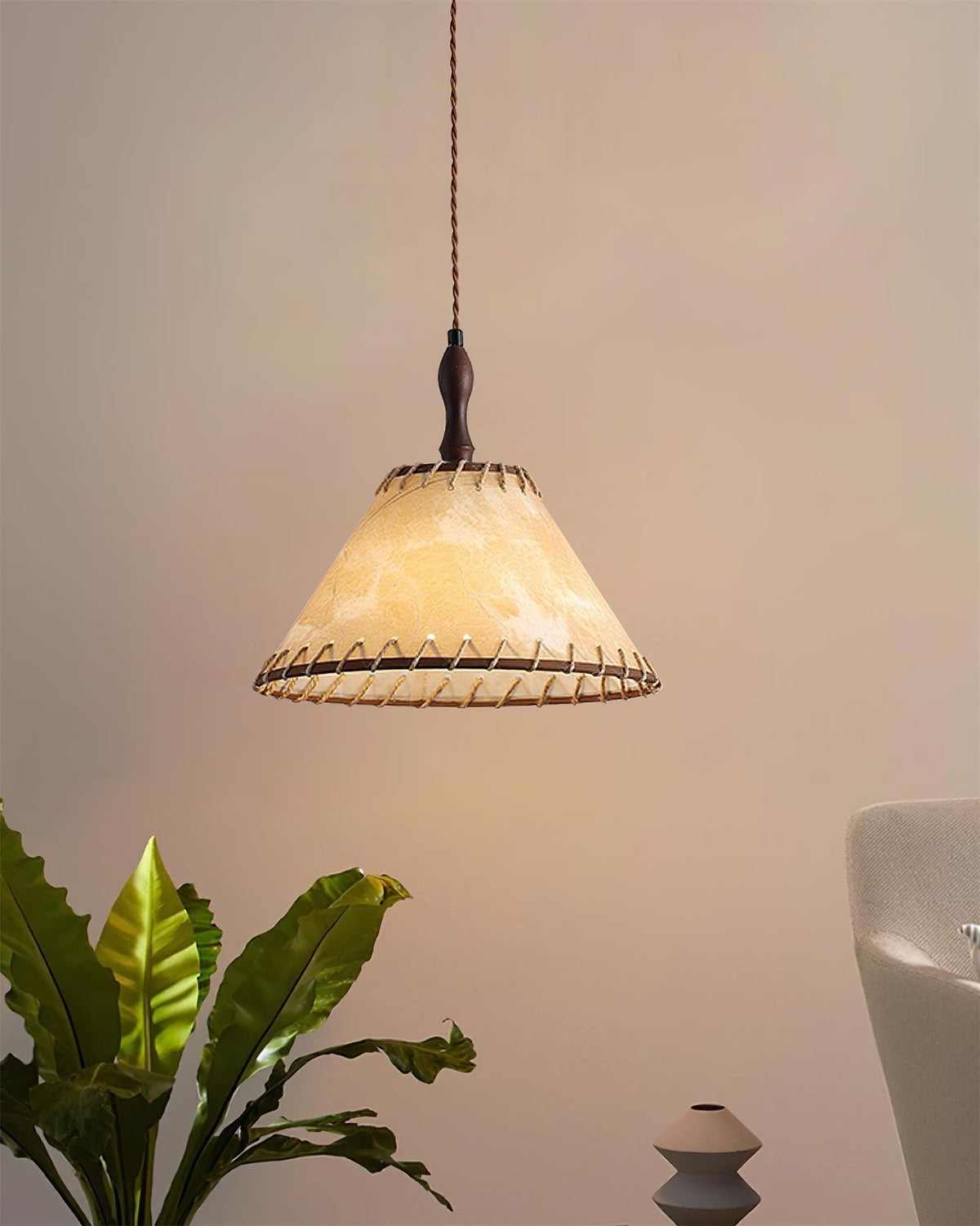 Elara Suspension en tissu moderne - Neutralighting