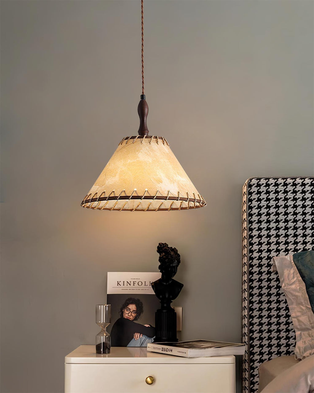 Elara Suspension en tissu moderne - Neutralighting