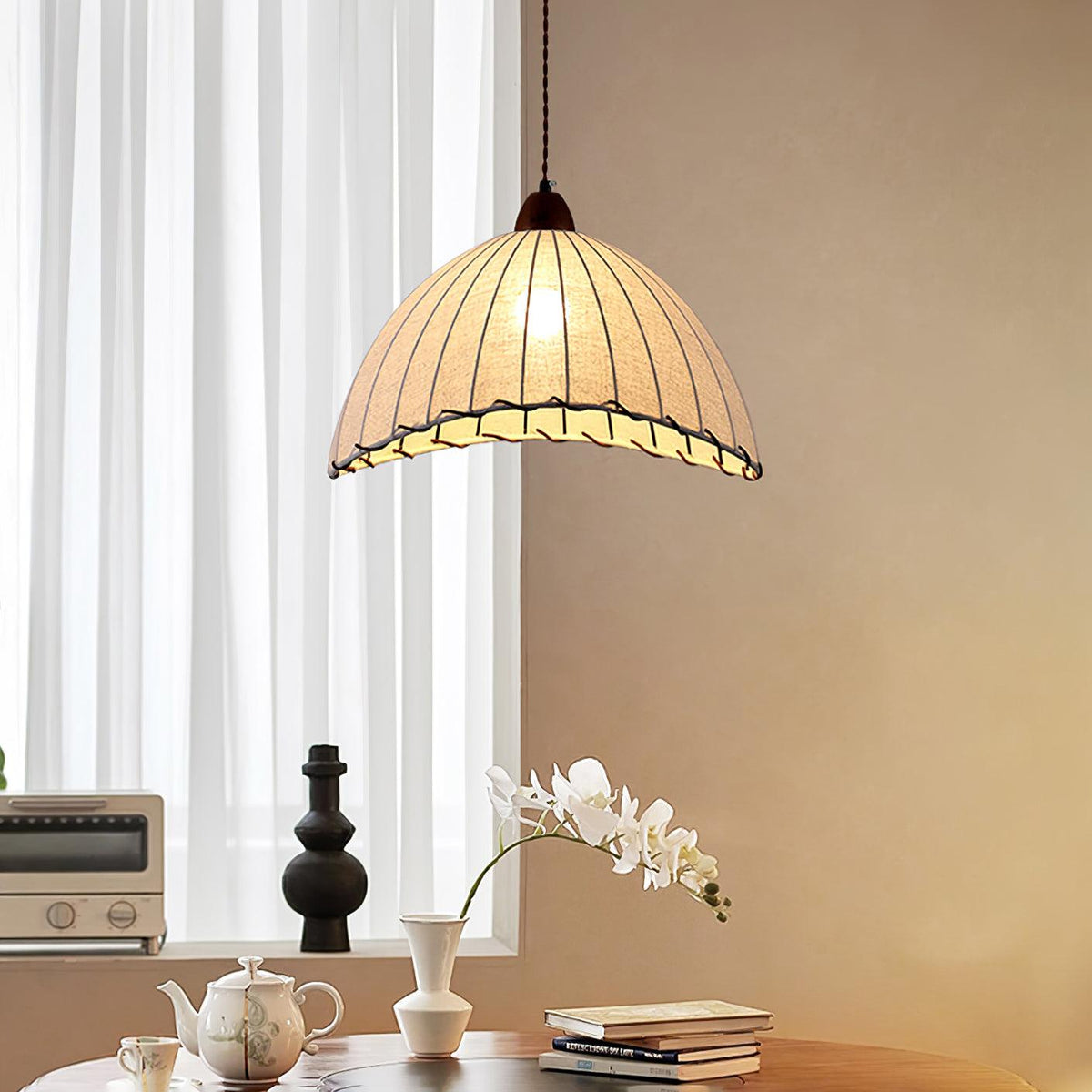 Elara Suspension en tissu moderne - Neutralighting