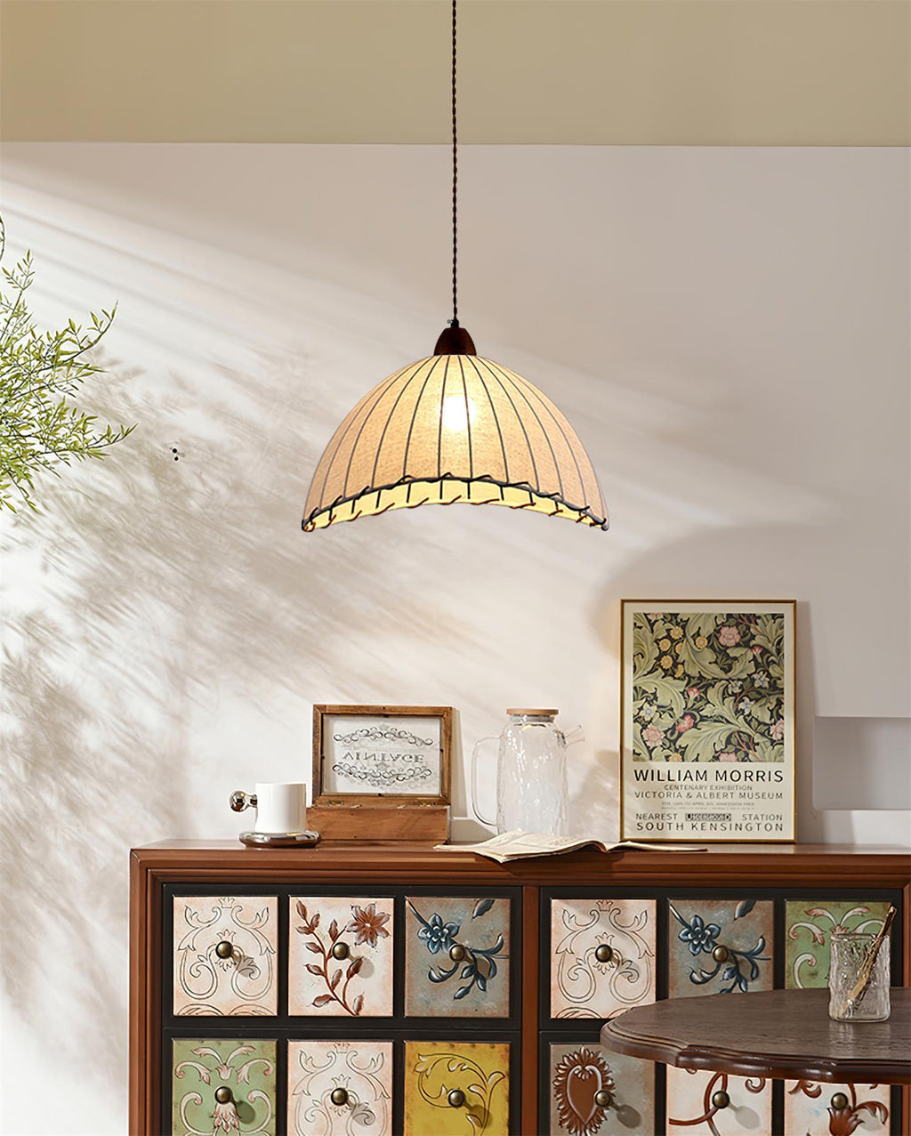 Elara Suspension en tissu moderne - Neutralighting