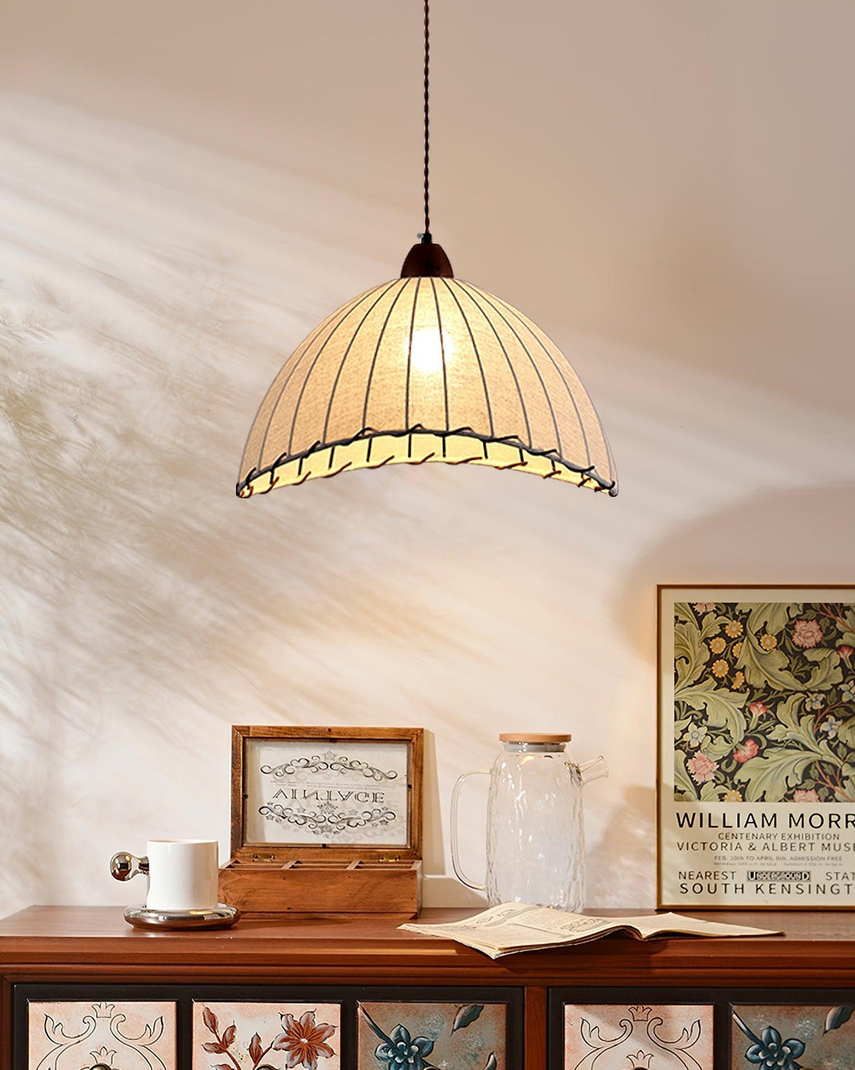 Elara Suspension en tissu moderne - Neutralighting