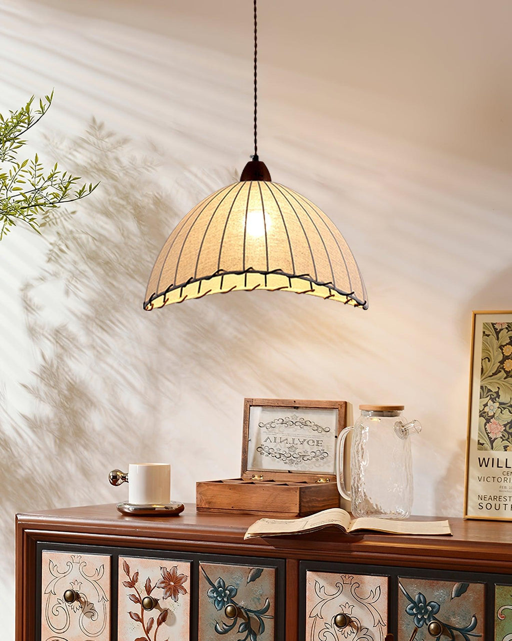 Elara Suspension en tissu moderne - Neutralighting