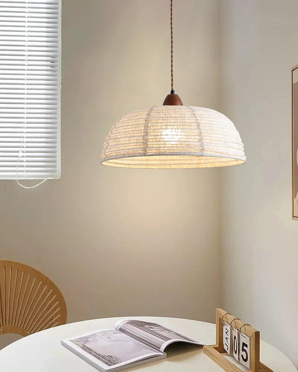 Elara Suspension en tissu moderne - Neutralighting